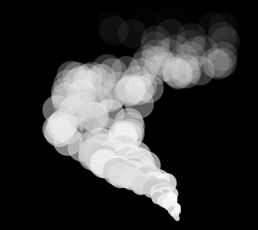 Een coole simulatie van opstijgende rook